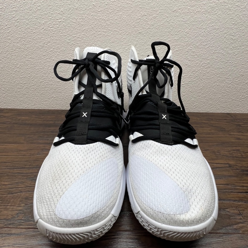 Nike Hyperdunk X TB Promo Basketball White/Black Shoes Men's US 13 AT3866-101 - Picture 3 of 9